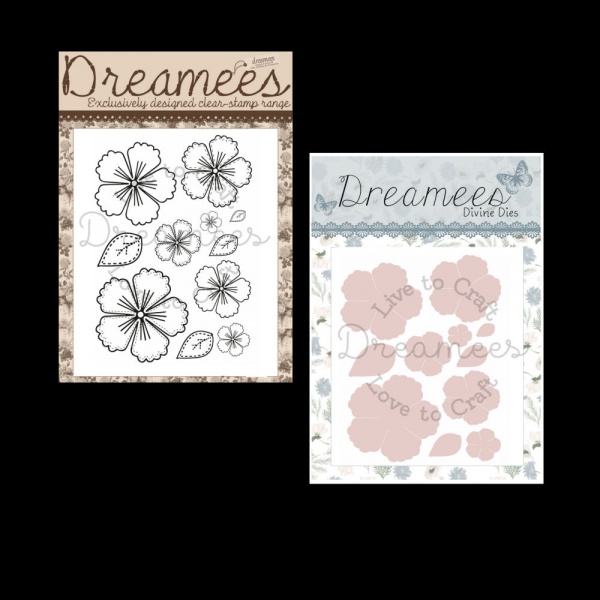 Ditsy Stitches Stamp and Die Set